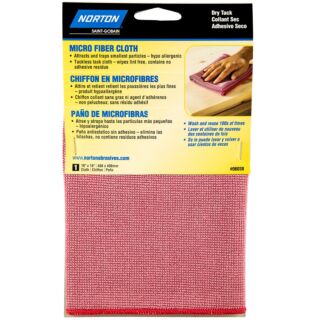 Norton 16 in. x 16 in. Dry Tack Micro Fiber Cloth 