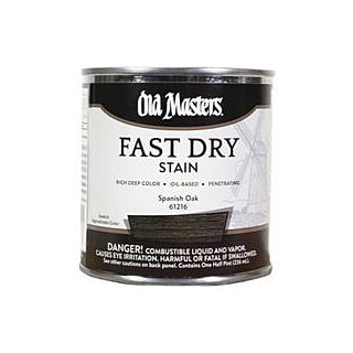 Old Masters Fast Dry, Interior Oil-Based Stain, Spanish Oak,  1/2 Pint