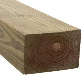 6 x 8 x 8 ft. Southern Yellow Pine Pressure Treated Heavy Landscape Post