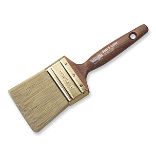 Corona Deck & Cabin 3 in. Stain Brush, White China Bristle