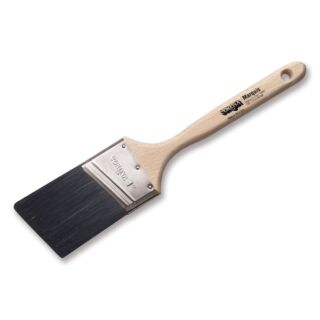 Corona Marquis 1 in. Angle Paint Brush, Black China Bristle