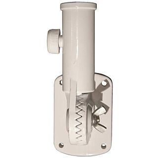 Valley Forge 60754 Flag Pole Bracket, 11 in L, 4 in W, 7-1/2 in H, Aluminum