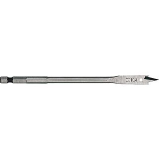 DeWALT DW1572 Spade Bit Drill Bit, 4-3/4 in L Flute, Hex Shank, 1/4 in Dia Shank