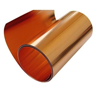 16 oz Roll Copper Flashing, 10 in. wide, Per Lineal Foot
