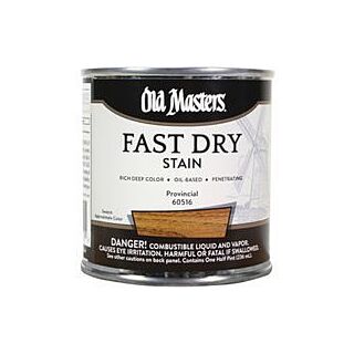 Old Masters Fast Dry, Interior Oil-Based Stain, Provincial, 1/2 Pint