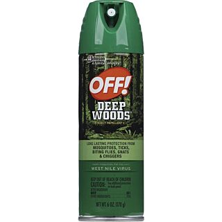 OFF! Deep Woods Insect Repellent V with DEET 6 oz.