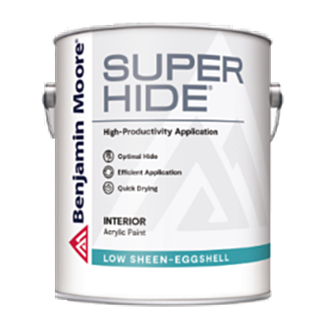 Benjamin Moore Super Hide Low VOC Interior Paint, Low Sheen-Eggshell