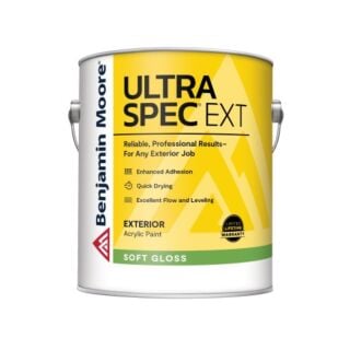 Benjamin Moore Ultra Spec Exterior, Soft Gloss