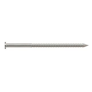 Simpson Strong-Tie, 3 in. x 0.113 in., Annular Ring Shank, Cedar and Redwood Decking Nail, 304 Stainless Steel, 5 lb.