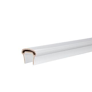 TimberTech® Classic Composite Series Trademark™ Top Rail, Matte White, 8 ft.