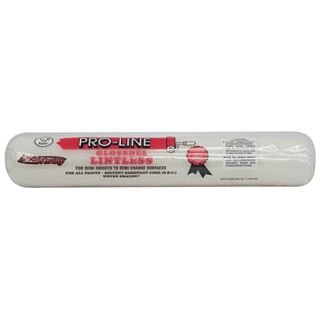 ArroWorthy® 18 in. x 1/2 in. Pro-Line Glossdel White Lintless Roller Cover