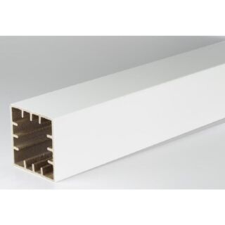 TimberTech® Classic Composite Series Post Sleeve, Matte White, 5-1/2 in. x 39 in.