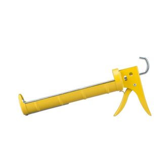 QT YELLOW HD RATCHET-ROD DRIPLESS CAULK GUN CUTTER, POKER, LADDER HOOK