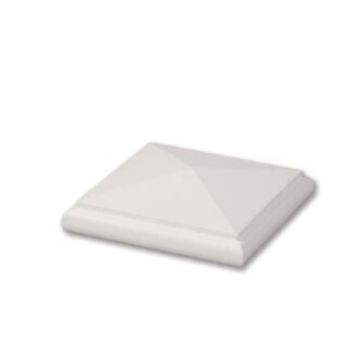 TimberTech® Classic Composite Series Pyramid Post Cap, Matte White,  5-1/2 in.