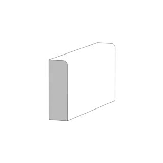Metrie (M169) 7/16 in. x 1-3/8 in. Sanitary Stop, Clear Pine