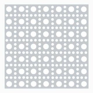 Randall Aluminum Sheet, 3 ft. x 3 ft., .020 in. Thick, Lincane, Mill