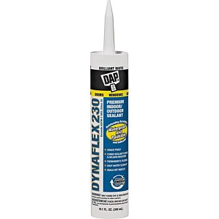DAP® DYNAFLEX 230® Premium Elastomeric Sealant, White, 10.1 fl. oz.