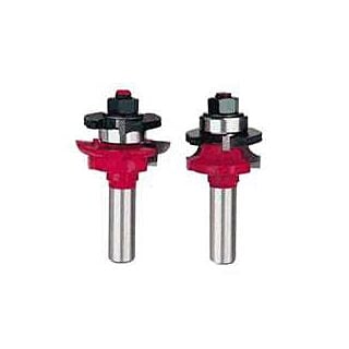 Freud 99-760 Router Bit Set, 1/2 in Dia Shank, Carbide