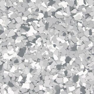 Simiron Decorative Chip Flakes, 1/4 in. Flake Size, Stargazer, 40 lbs.