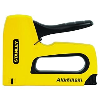 STANLEY SharpShooter TR150 Staple Gun, 84 Magazine, 27/64 in W Crown, Yellow