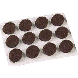 Shepherd Hardware 9958 Furniture Pad, Felt Cloth, Brown