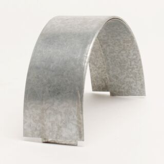 1/2 Round Galvanized Slip Joint Connector, 5 in.