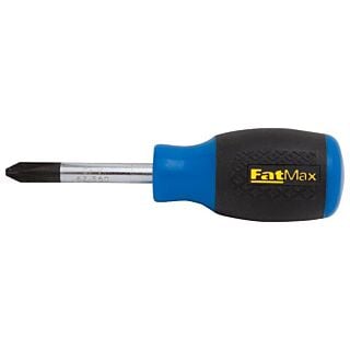 STANLEY 62-560 Stubby Screwdriver, #2 Drive, Phillips Drive, 4 in OAL