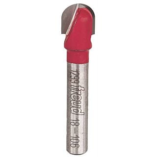 Freud 18-106 Router Bit, 1/4 in Dia Shank, 2-Cutter, Carbide