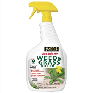 Harris Sea Salt Weed & Grass Killer, 32 oz. Spray
