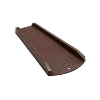 Amerimax Polypropylene Splash Block, Brown
