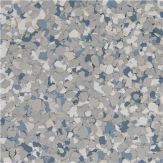 Simiron Decorative Chip Flakes, 1/4 in. Flake Size, Tidal Wave, 40 lbs.