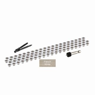 TimberTech® Cortex® for Advanced PVC, Screws with Collated Plugs, French White Oak, 100 sq. ft.