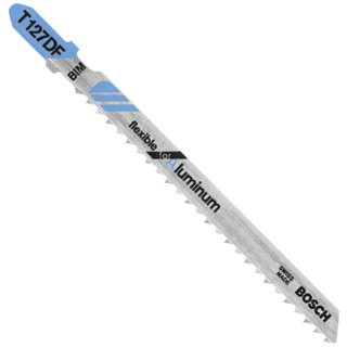 Bosch 5 pc. 4 In. 8 TPI Flexible for Aluminum T-Shank Jig Saw Blades