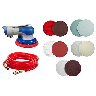 SurfPrep 5 in. Trident Pneumatic Pro Sanding System Kit