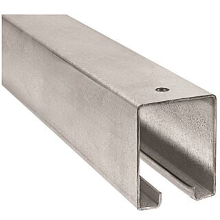 National Hardware N105-270 Box Rail, Galvanized Steel, 12 ft.