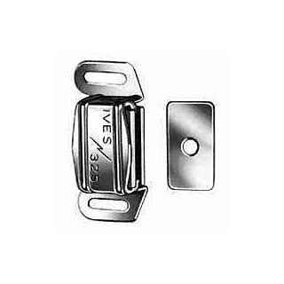 Schlage 325A92 Magnetic Catch, 2-1/16 x 1-1/8 x 5/8 in Catches, Aluminum, Natural