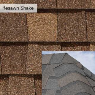 CertainTeed Shadow Ridge, Hip & Ridge Shingles, Resawn Shake,  30 lf. Bundle