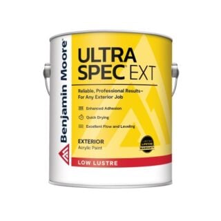 Benjamin Moore Ultra Spec Exterior, Low Lustre 