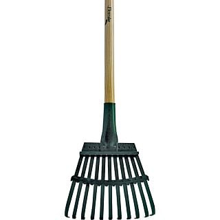 Flexrake Shrub Rake, Wood Handle