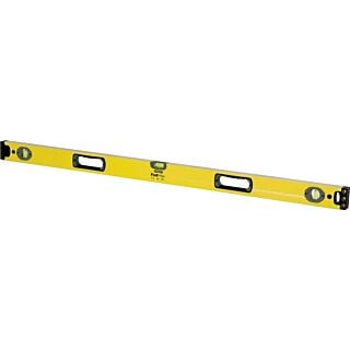 STANLEY 43-548 Box Beam Level, Block Vial, 3-Vial, 2-Hang Hole, Aluminum