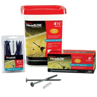 FastenMaster HeadLOK® 6 in.  Structual Wood Screw, 50 Count