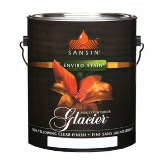 Sansin Purity Glacier Interior Water-Based Clear Finish, Satin, Gallon