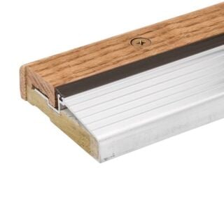 Randall Oak & Aluminum Adjustable Sill with Primed Wood Base, 3-5/8 in., 3 ft.- Mill