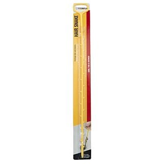 COBRA TOOLS 00412 BL Hair Snake Drain Cleaning Tool, Poly, 18 in