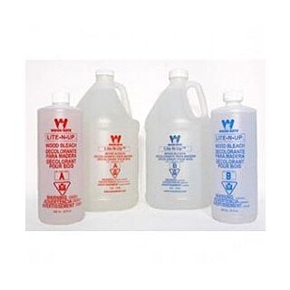 Wood Kote 08005 Lite-N-Up Wood Bleach 1 Gallon Kit 2-Part