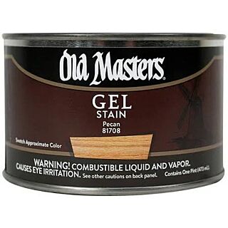Old Masters, Oil-Based Gel Stain, Pecan, Pint