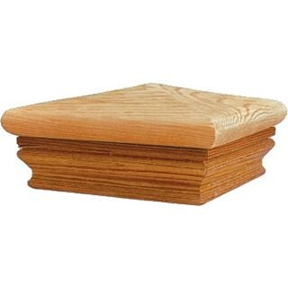 Nantucket Post Cap, Cedar - Federal Style