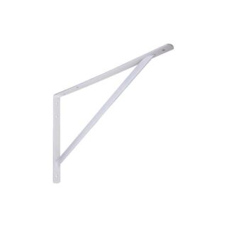 National Hardware 111BC Series N260-604 Shelf Bracket, 500 lb Weight Capacity, 0.16 in Thick, Steel