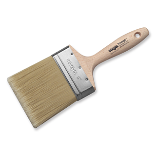 Corona Triumph Chinex Bristle 4 in. Flat Sash Paint Brush