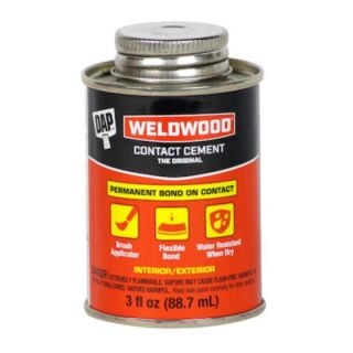 DAP® 00105 Weldwood Original Contact Cement, Tan, 3 fl. oz.